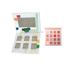 Custom Printed Cardboard Gift Eyeshadow Packaging Box with Magnetic Closure